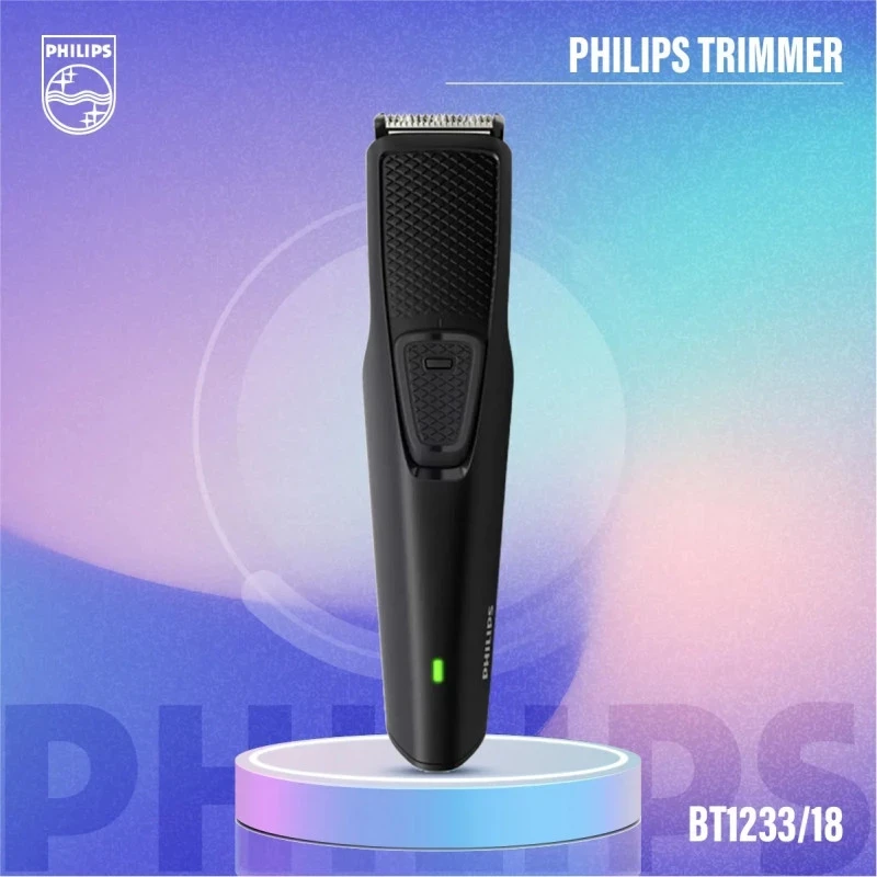 PHILIPS BT1233/18 Beard Trimmer series 1000 (Black)