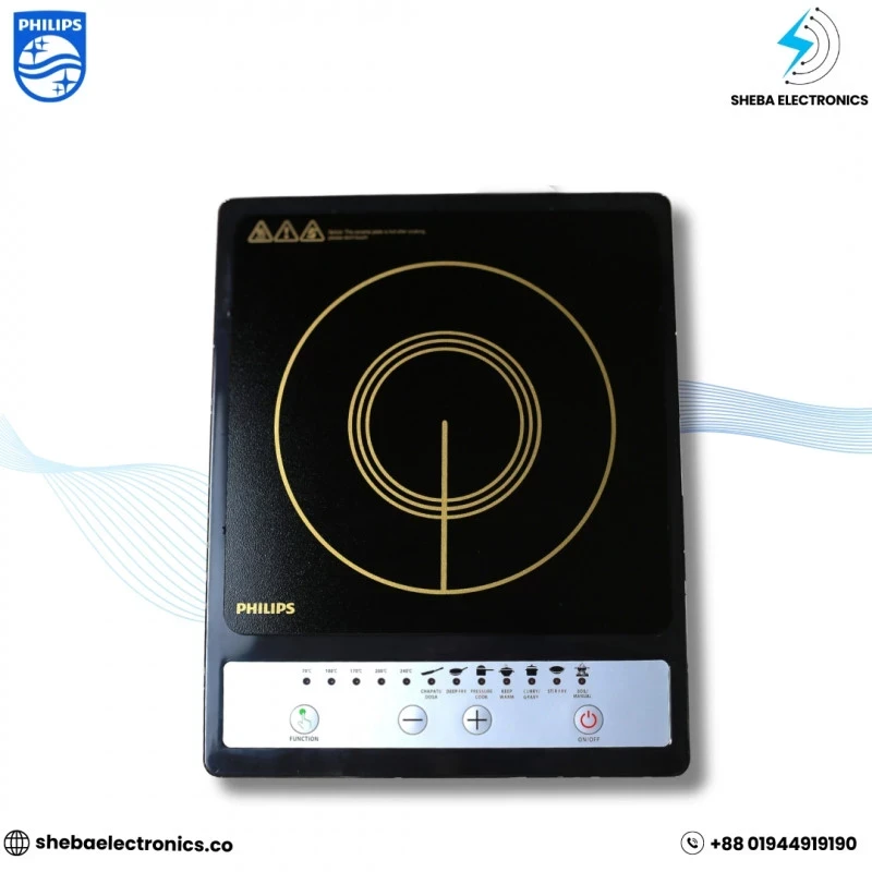 Philips HD4920/00 Induction Cooktop ‎1500 Watt- BLACK