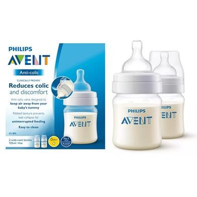 Philips Avent Anti Colic Bottle (Double) 125ml 100/20