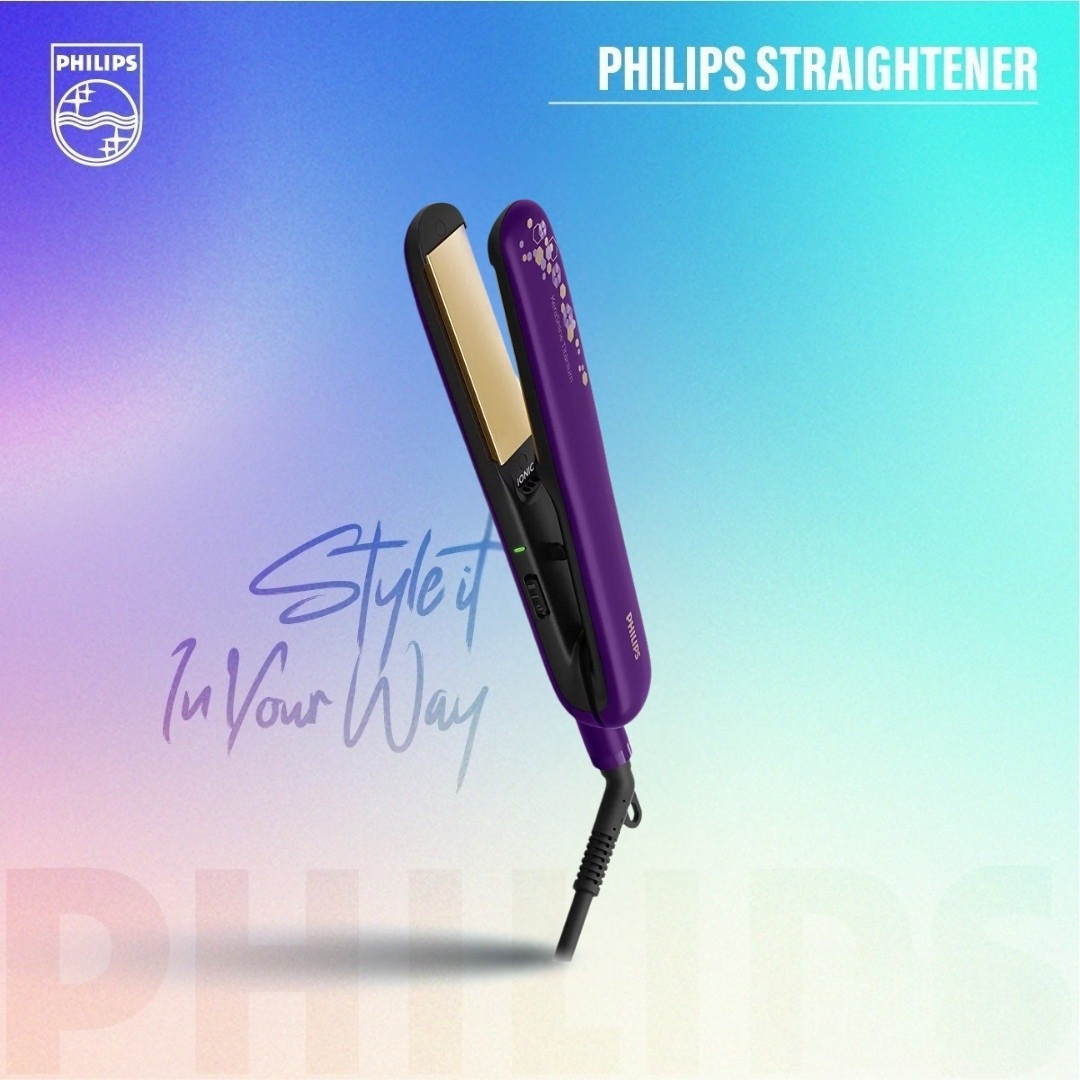 Philips Hair Straightener BHS336/00 – Purple