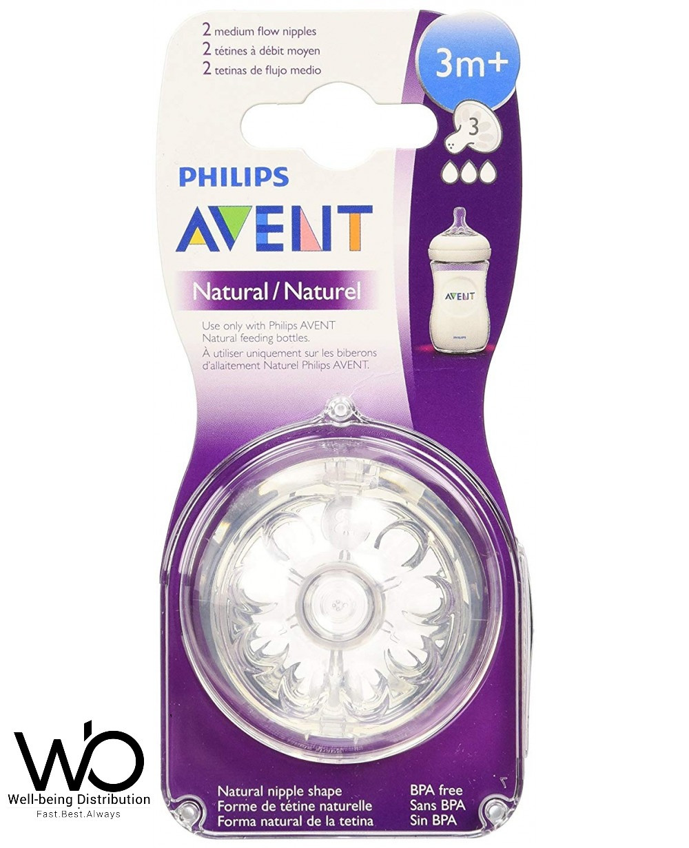 Philips Avent Classic Nipple 3m+ 763/02