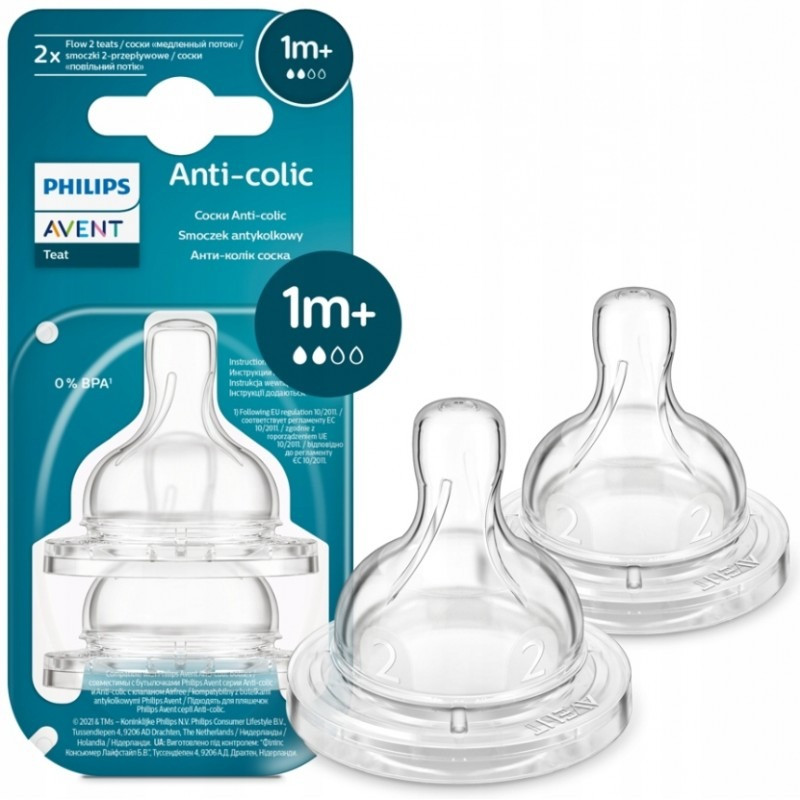 Philips AVENT Classic Nipple 1m+ 762/02