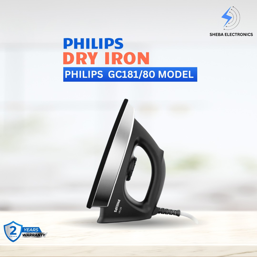 Philips Dry Irons  GC181/80   & 1000w Power