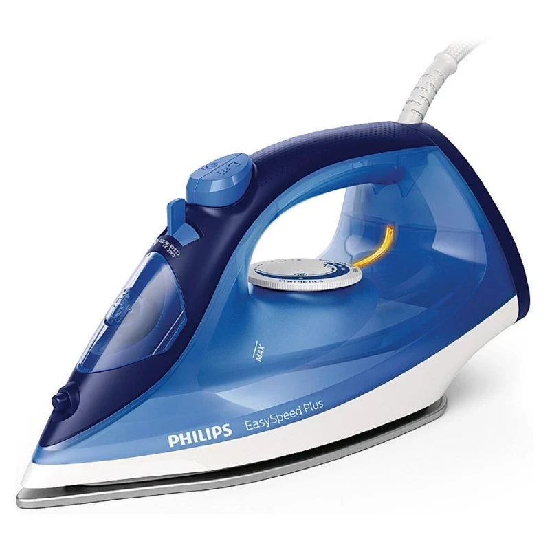 Philips GC2145/20 Easy-Speed Steam iron Ceramic soleplate 2200W Blue