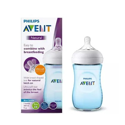 Philips Avent Natural Bottle (Blue) 260ml 903/21