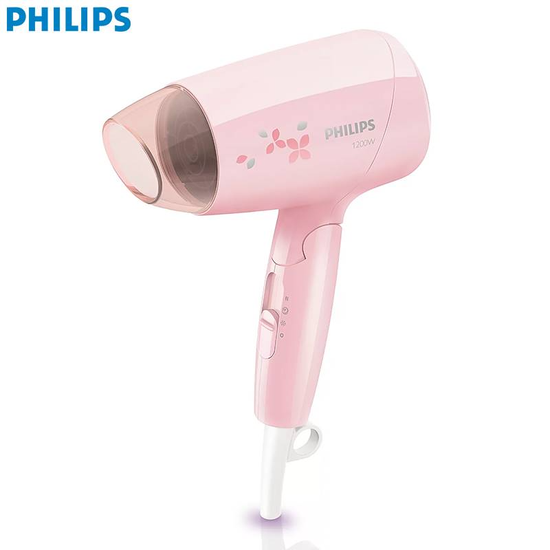 Philips Hair Dryer BHC010 Pink- Thermo-Protect 1200W | Compact & Gentle Drying (Pink)?