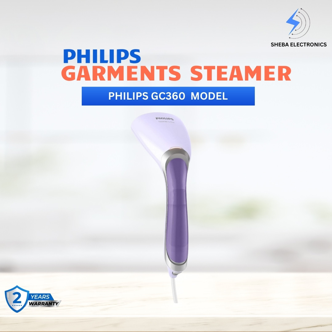 Philips  GC360/30  Handheld Garment Steamer Vertical & Horizontal Steaming, 1200 Watt.